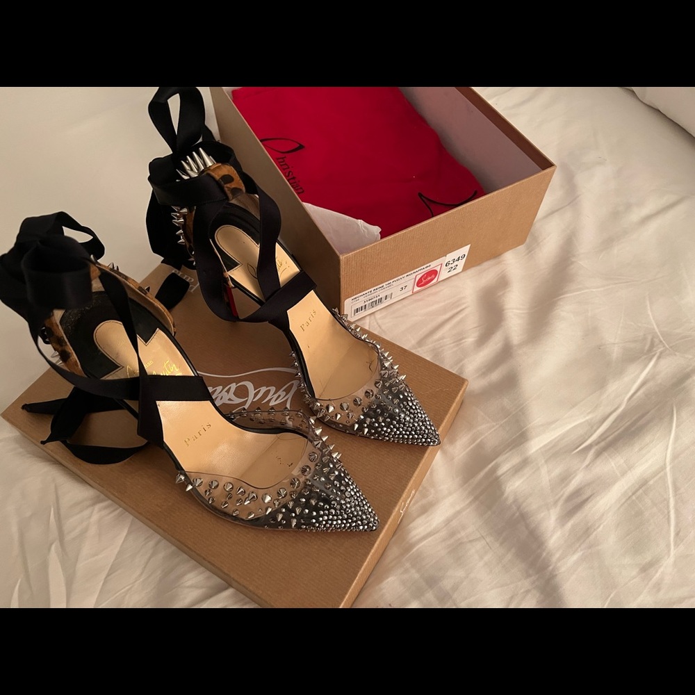 Christian louboutin mechante reine 100 PVC/VV
